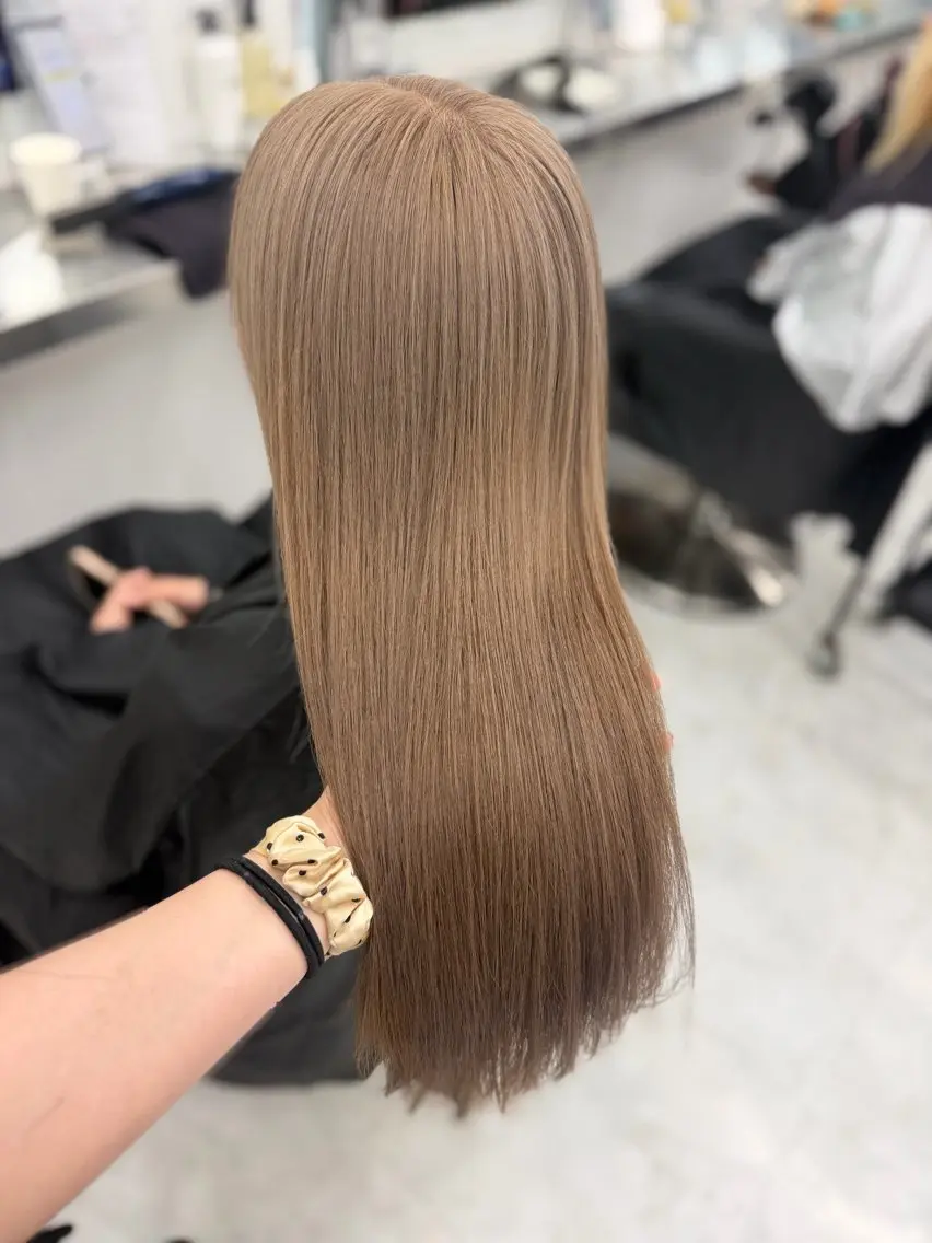 ロング カラー ヘアアレンジ ヘアカラー トリートメント 透明感カラー🎀艶髪 Anju/渋谷🎀のヘアスタイル