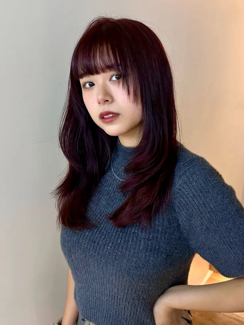【minimo限定】🎄ブリーチなしダブルカラー+トリートメント🧚🏻♀️(暖色オススメ❣️)の写真