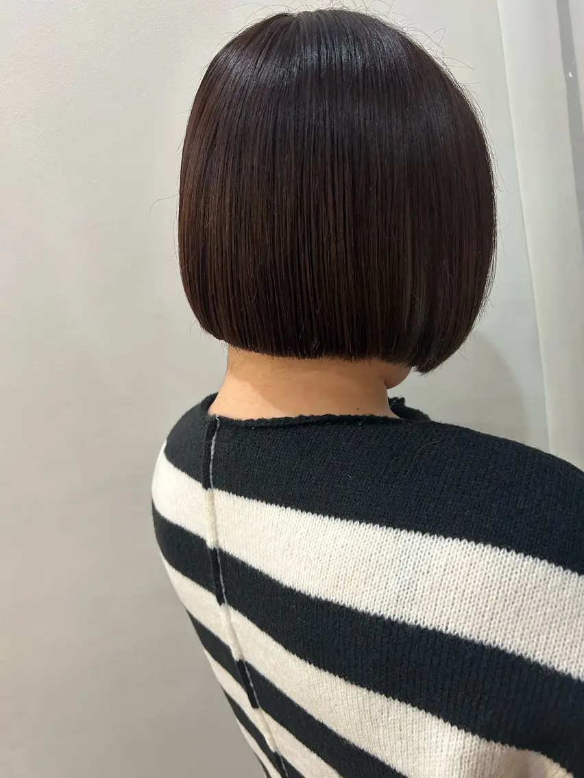 ショート ボブ 井上 葉月のヘアスタイル