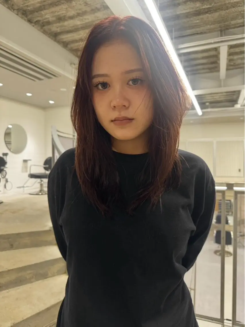 カラー eto rinoのヘアスタイル