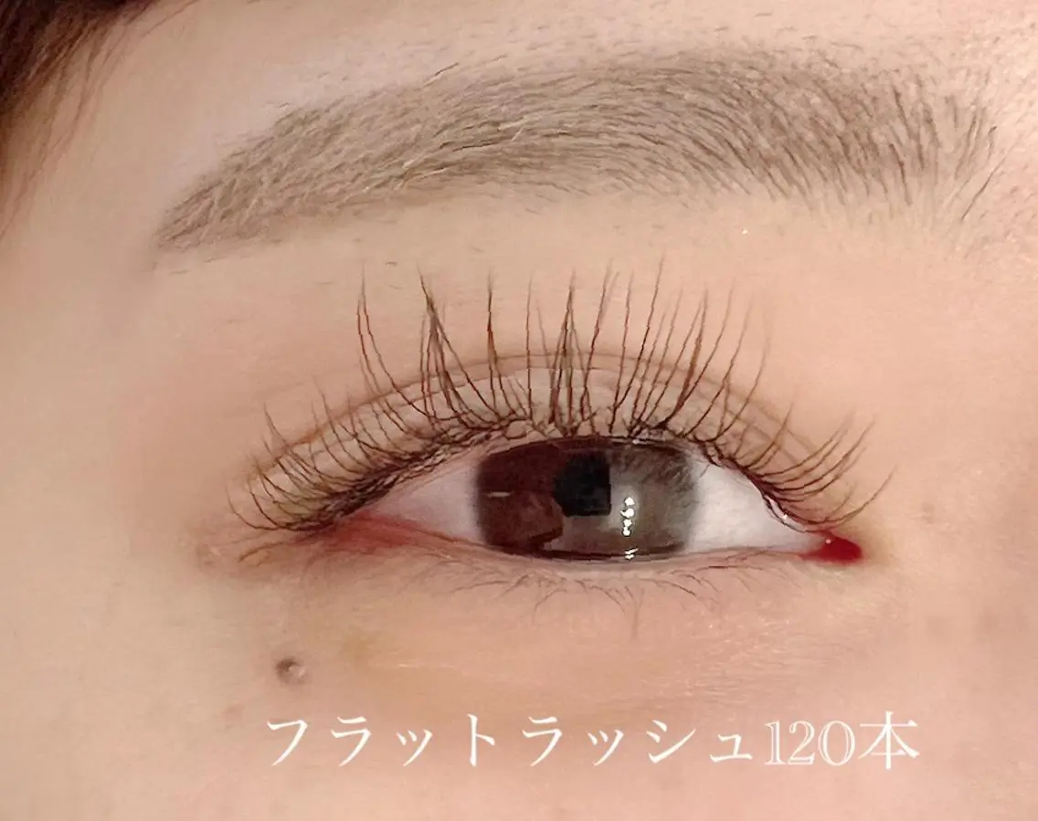 マツエク・マツパ フラットラッシュ Rimona tomomiのマツエク・マツパデザイン