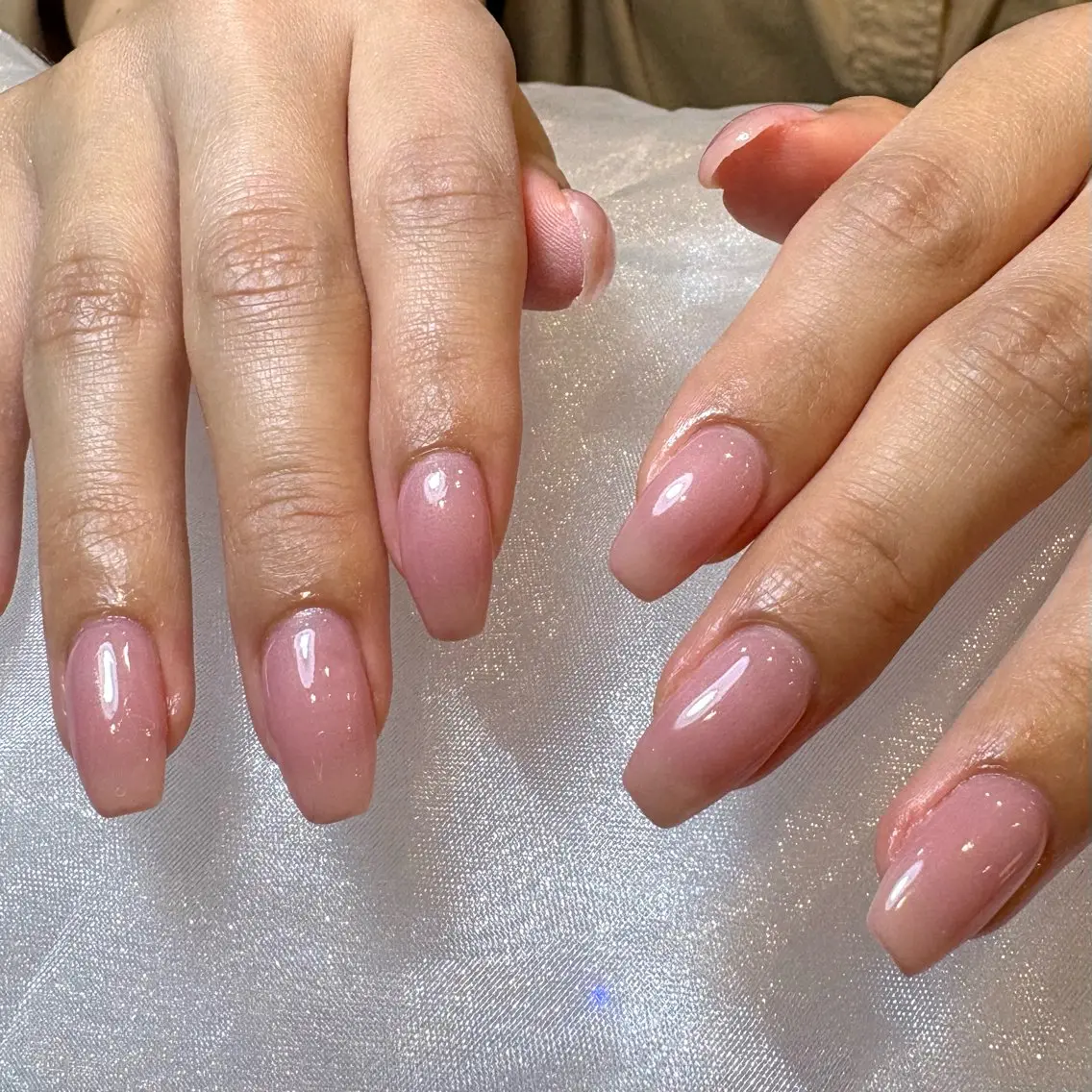 セミロング ハンドネイル Mikami Nanaのネイルデザイン