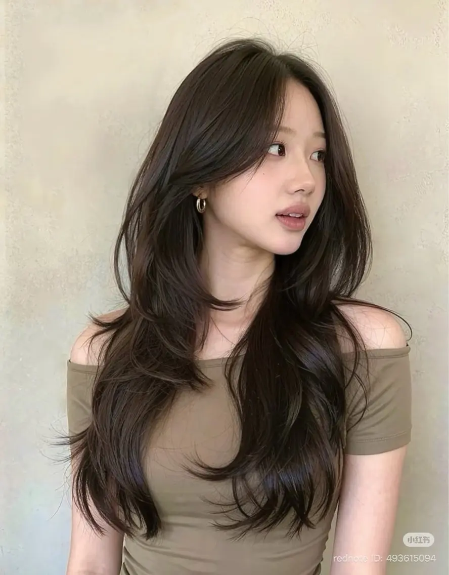ロング パーマ レイヤーカット 髪質改善 RYOのヘアスタイル