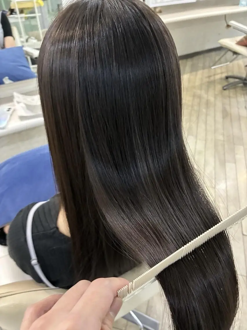 1番人気【うるつや☆縮毛矯正/髪質改善】ハイパーストレートの写真