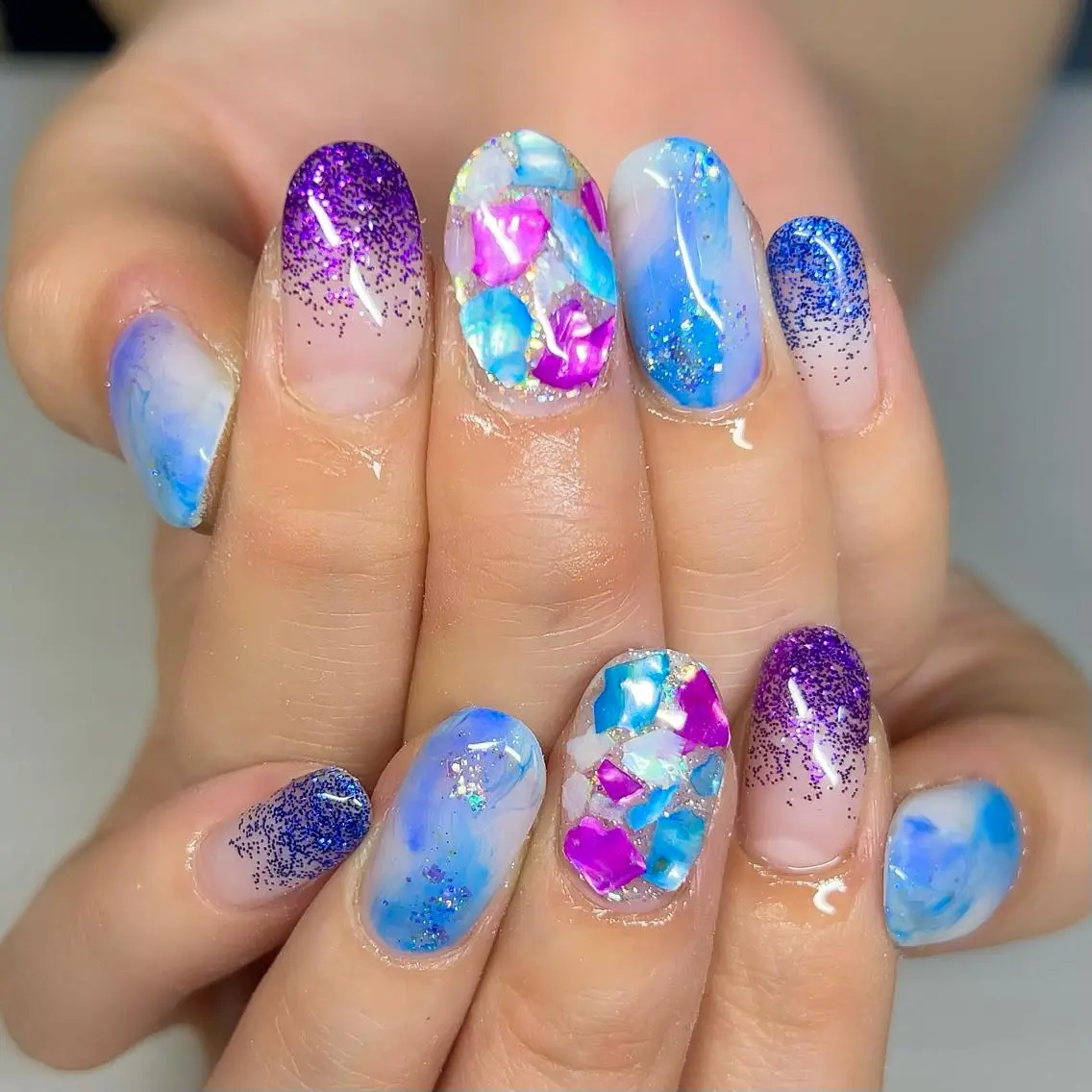 ネイル ハンドネイル 【Yappy🌈】 💖P-tanaのネイルデザイン