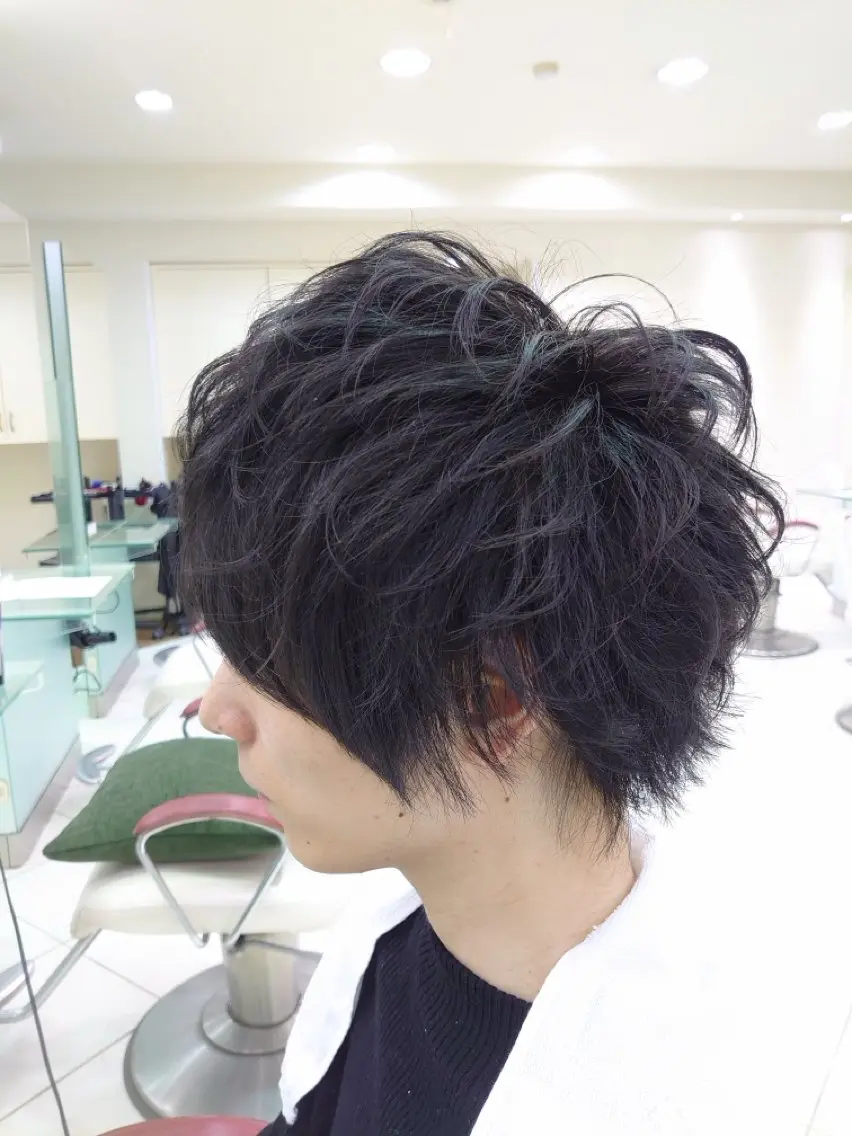 ショート ヘアアレンジ メンズ メンズウルフカット ショートヘア ウルフカット 🐺デザインウルフ / 一ノ瀬 凌🐺のヘアスタイル