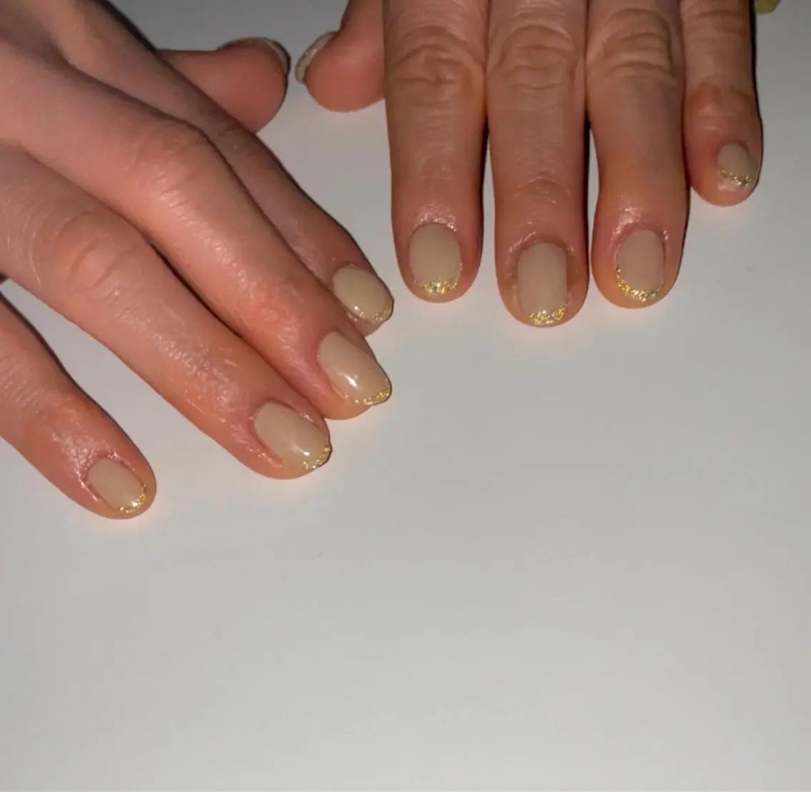 ネイル フラッシュネイル フレンチネイル ジェルネイル Ri-e's nailのネイルデザイン
