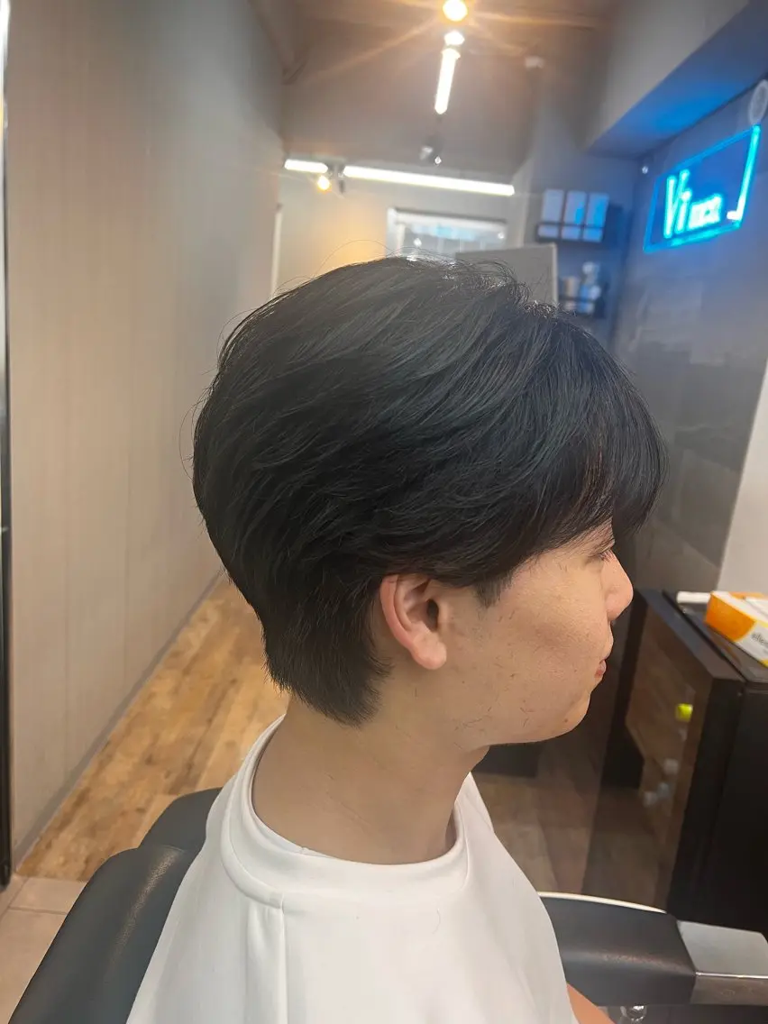 メンズ カット 縮毛矯正 毛流れ矯正支持率 No.1🔥瀬川竜生のヘアスタイル