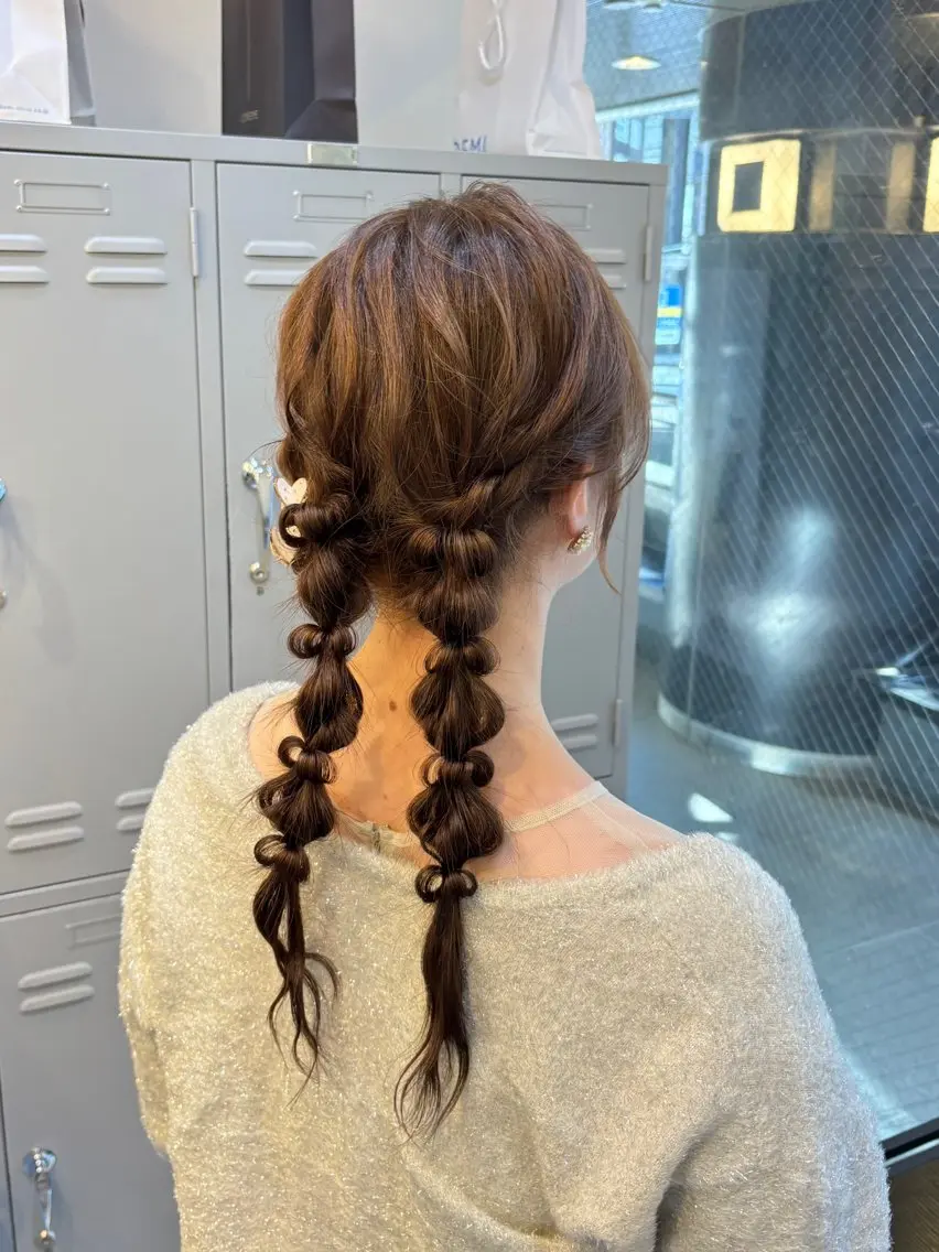 ロング ヘアアレンジ 赤み消し透明感🤍 髪質改善🌙/伽音のヘアスタイル