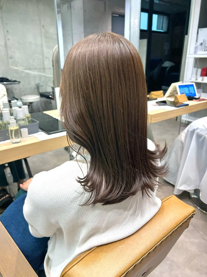 セミロング SHIHO🌟/ 髪質改善ストレートのヘアスタイル