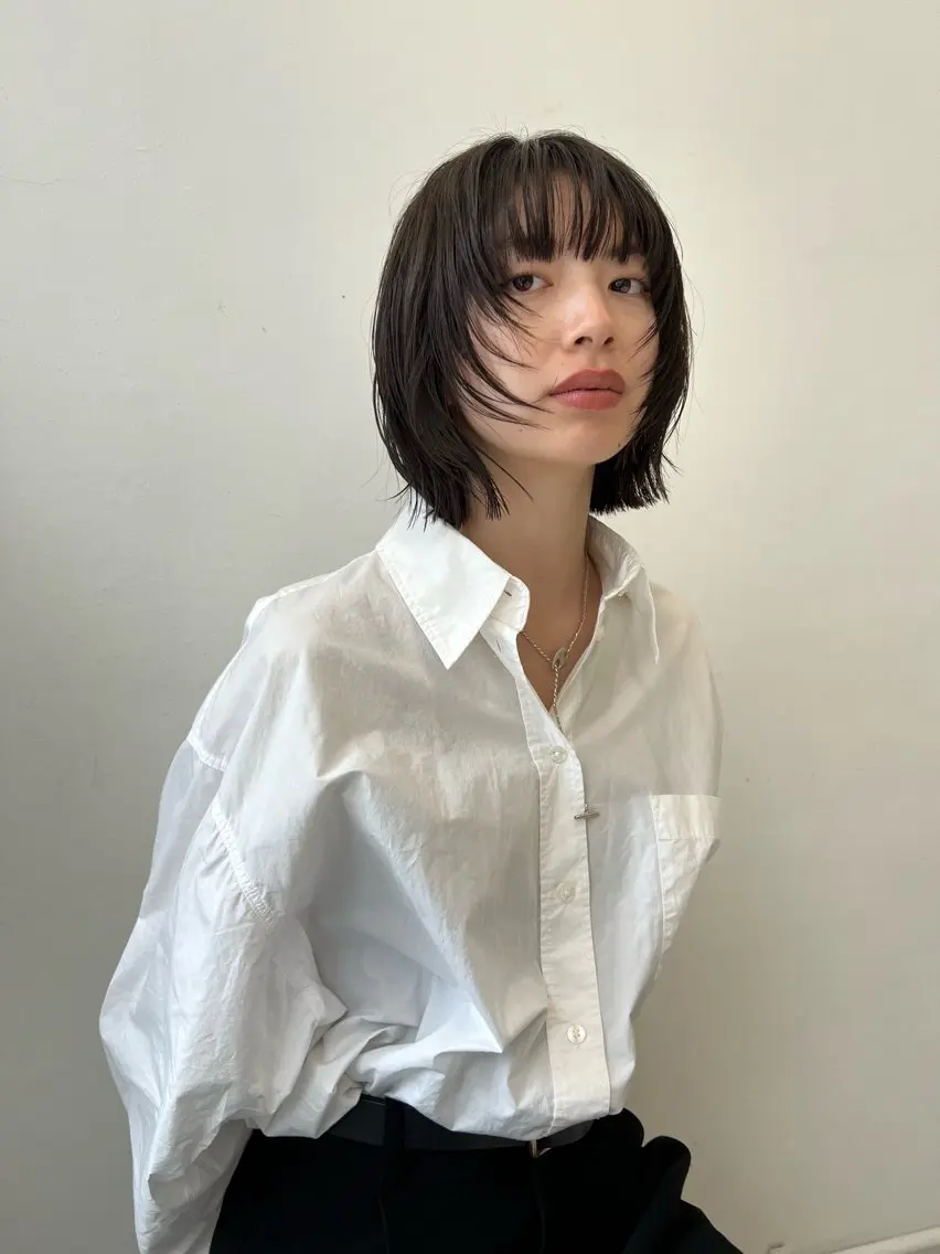 ショート カラー カット HARU//原宿🤍 リピート率NO.1のヘアスタイル