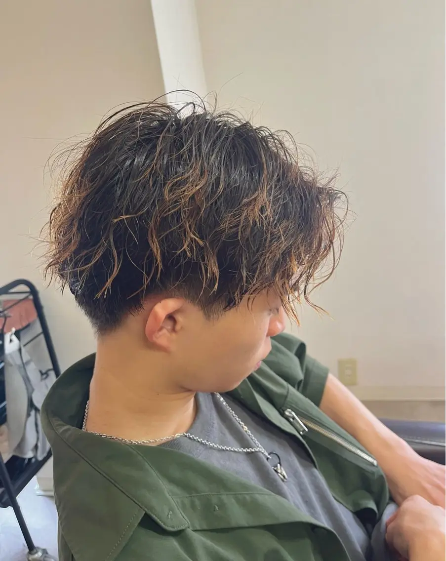 💈メンズカット+選べるデザインパーマ+ヤクジョTrの写真