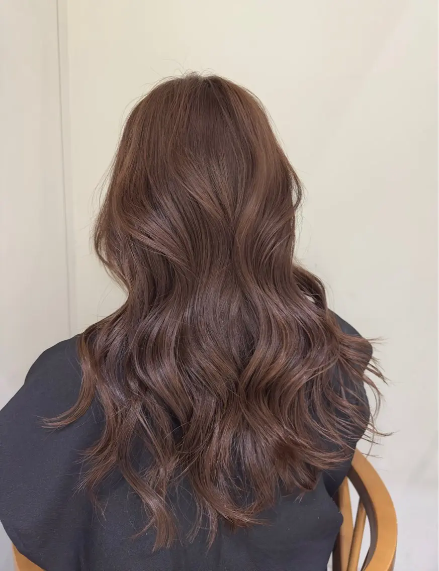 ロング カラー カット ヘアカラー トリートメント 表参道/似合わせ レイヤー/ryoのヘアスタイル
