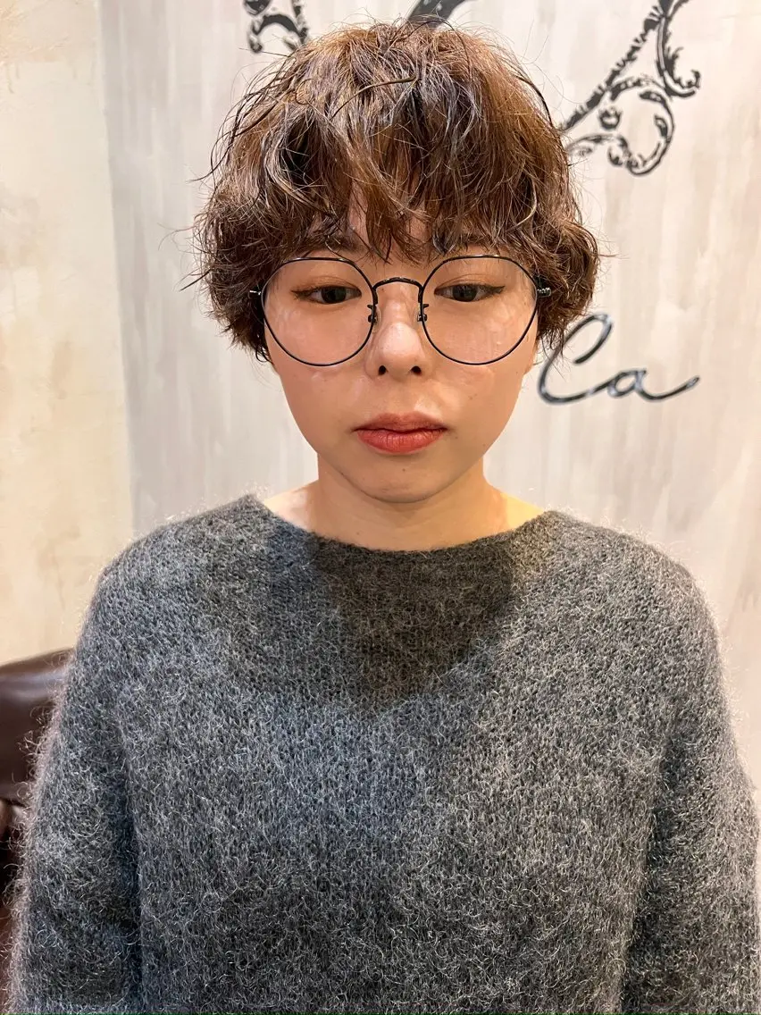 ショート パーマ パーマ美容師 matsuのヘアスタイル