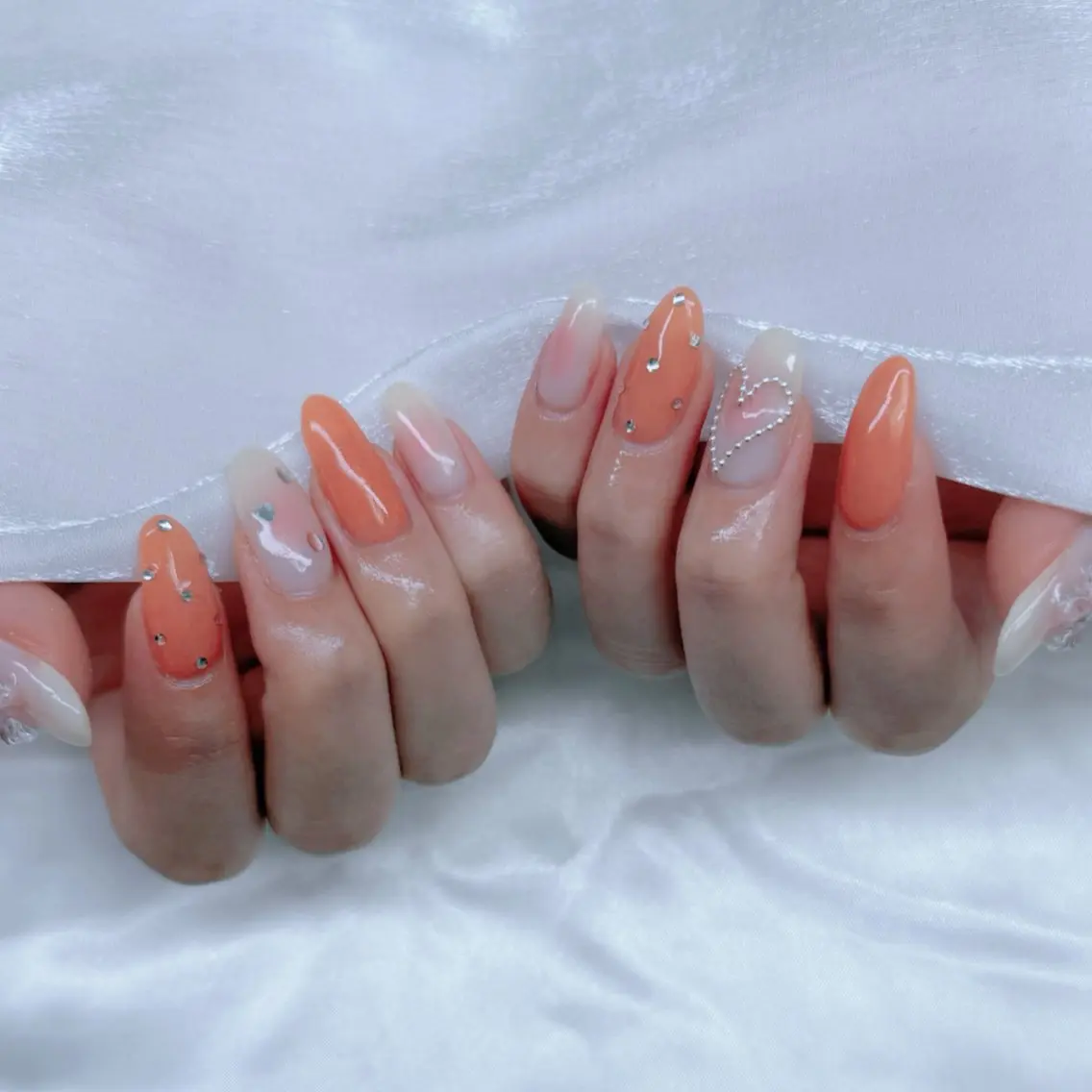 ネイル ハンドネイル Romymoon nail帆南☾ ໋のネイルデザイン