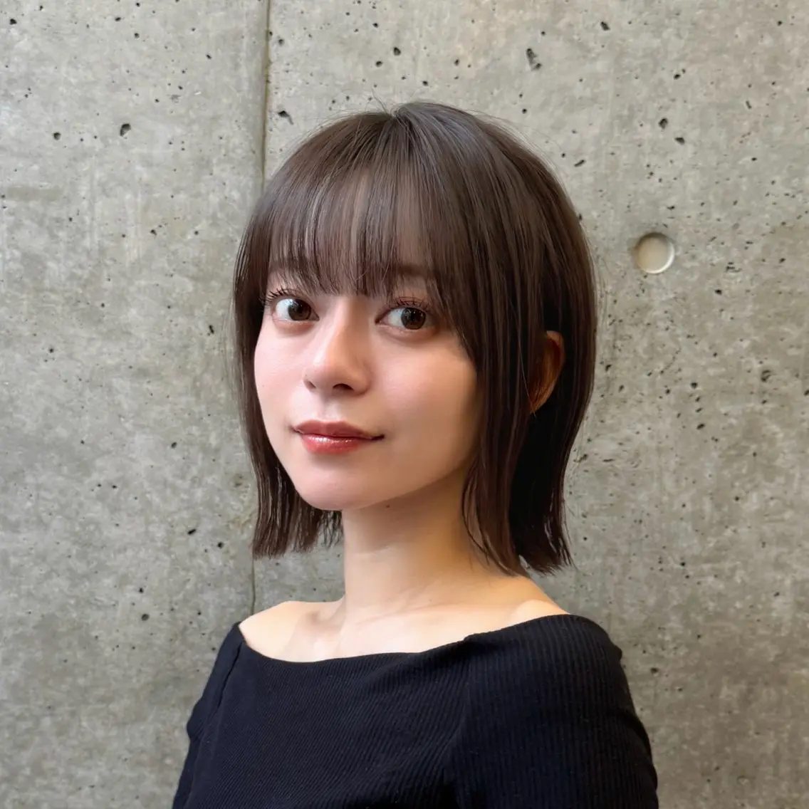 ショート カラー レイヤー🐑髪質改善 顔周りカット/みきとのヘアスタイル