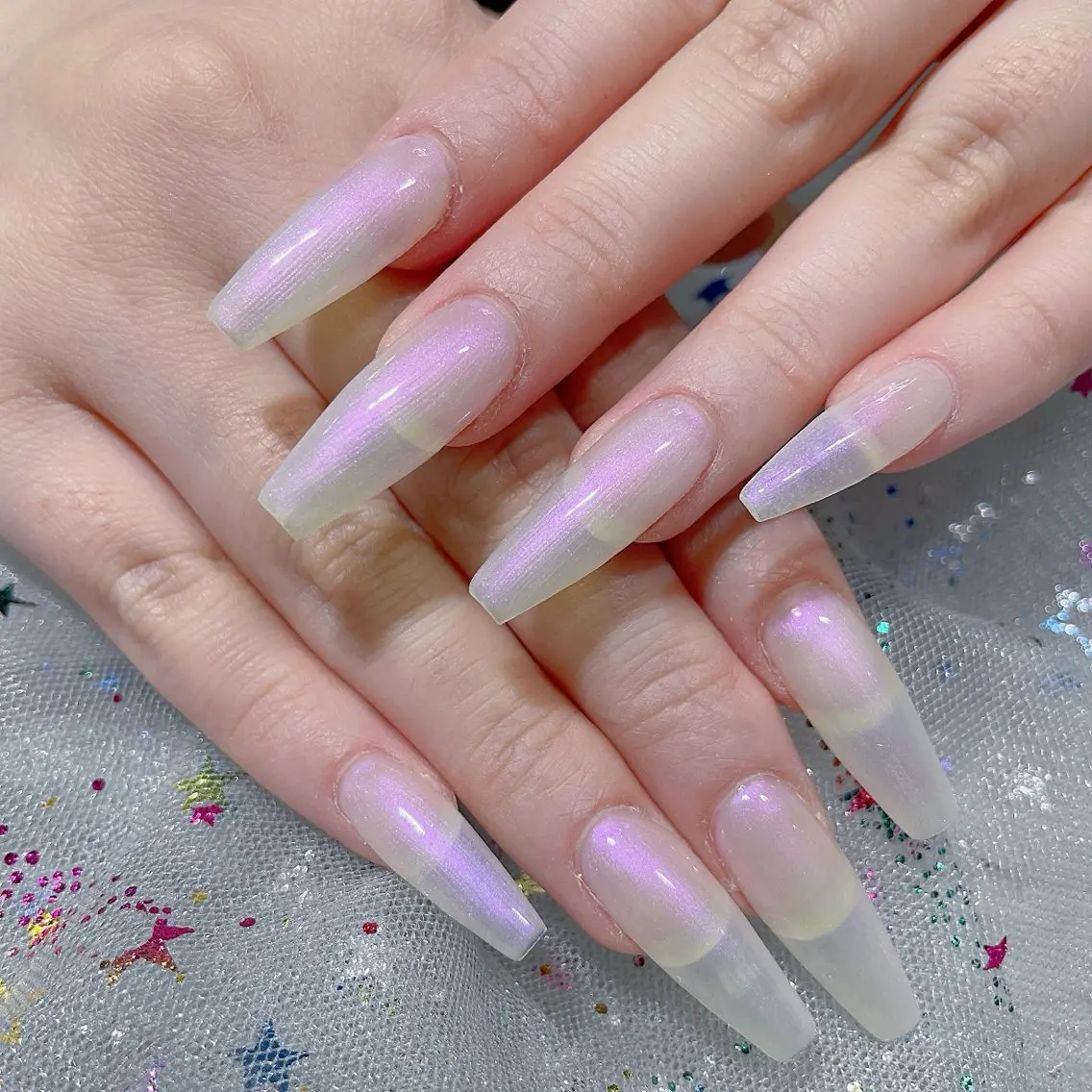 ネイル 🎀kira 長さだし💗モチ最高のネイルデザイン