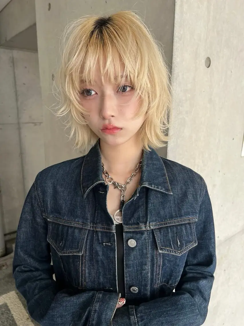 ショート 松村光留 /ショート/ウルフのヘアスタイル
