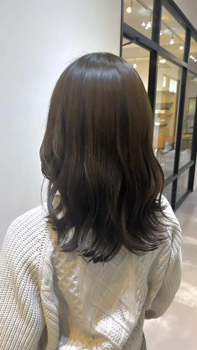 🌈カラーする度にキレイな髪へ🌈 カット+アドミオカラー+トリートメントの写真
