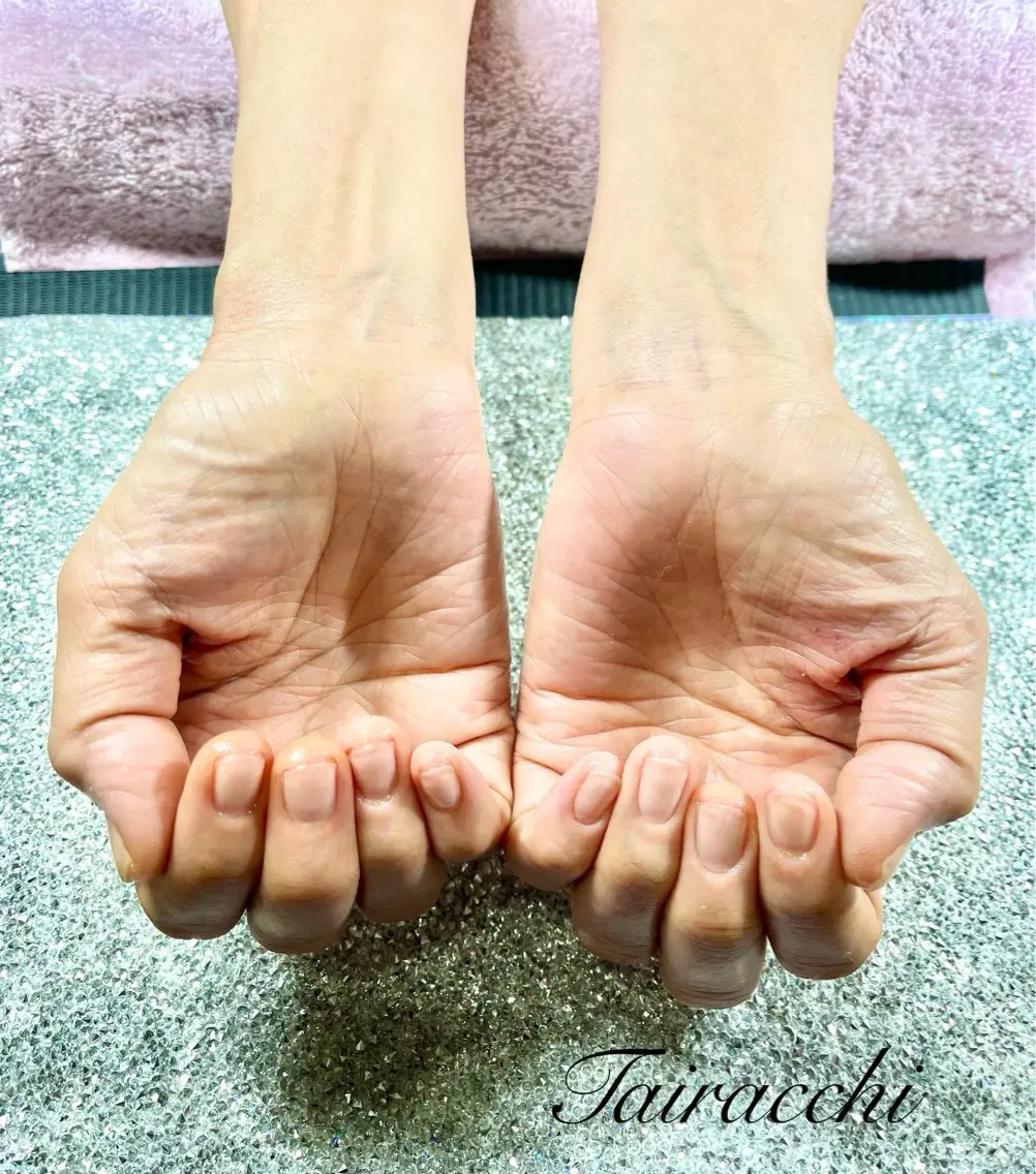 ネイル クリアネイル ジェルネイル ハンドネイル Tairacchi タイラッチのエステ・リラクイメージ