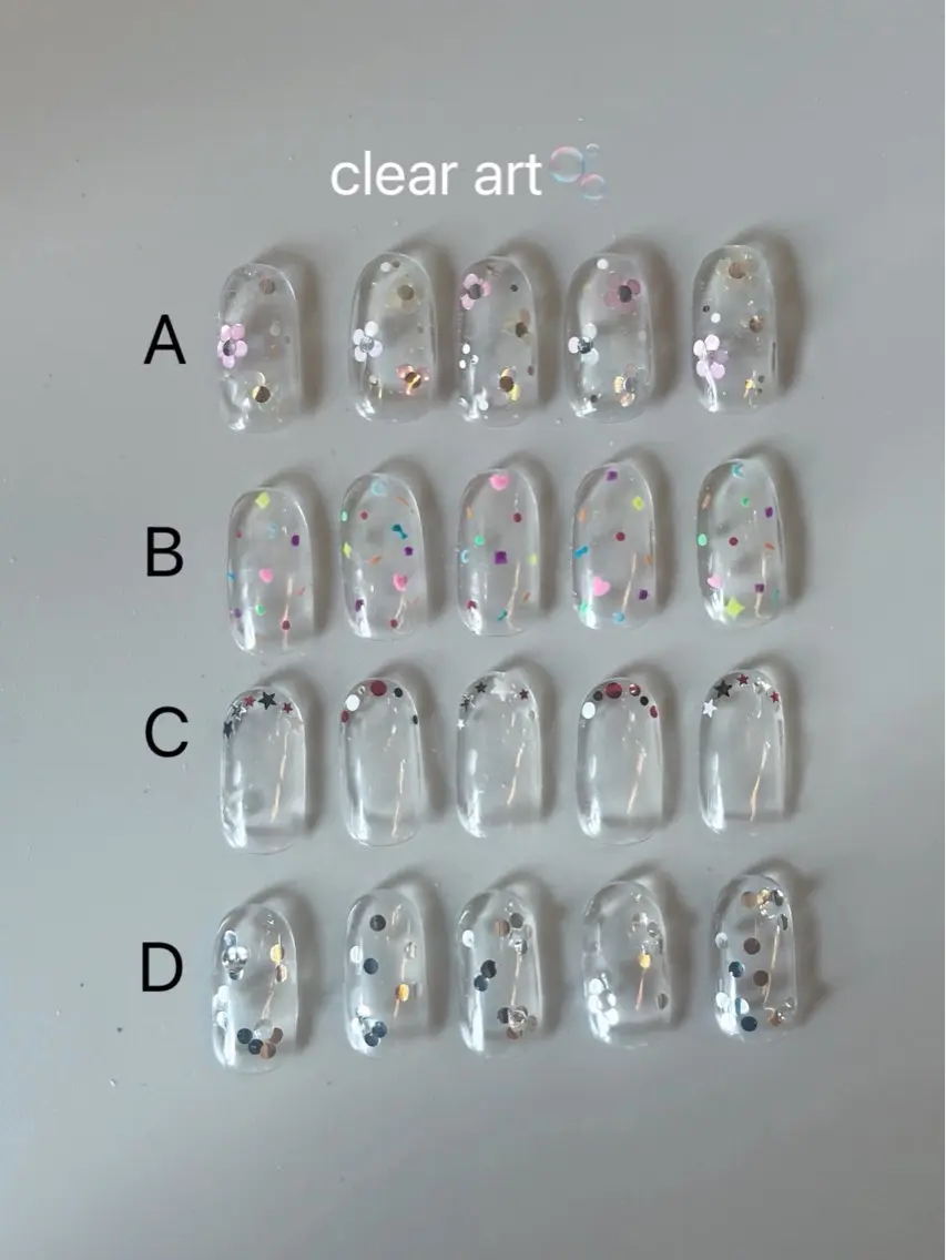 🫧clear art(オフあり)の写真