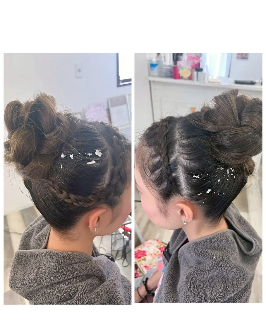 ヘアアレンジ 結婚式・ブライダル デート 浴衣 ヘアセット ラムーン アイラッシュ&ヘアメのマツエク・マツパデザイン