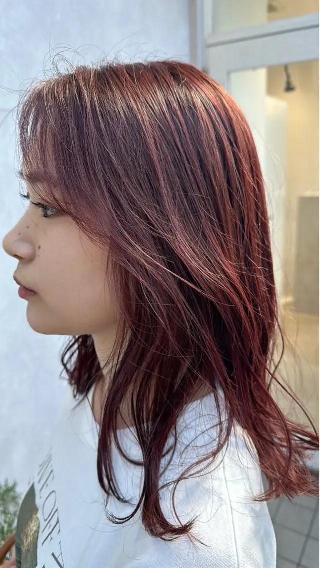 ミディアム カラー 森 勇介のヘアスタイル