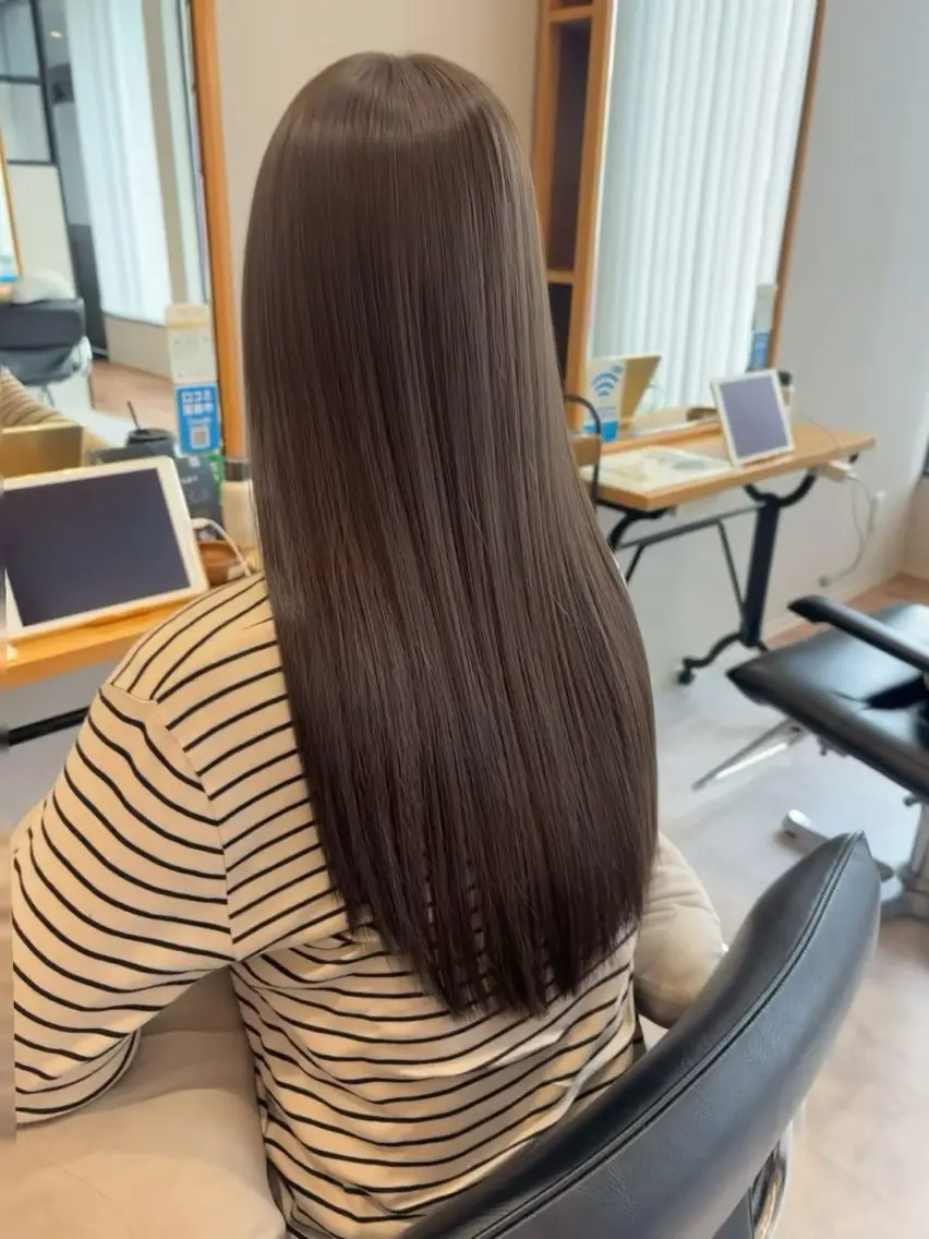 ロング カラー うる艶カラー asukaのヘアスタイル