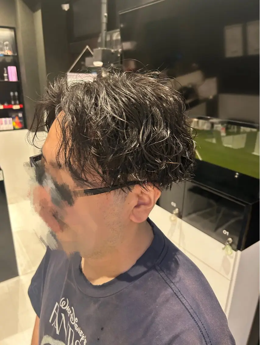 メンズ カット パーマ 福島 舞のヘアスタイル