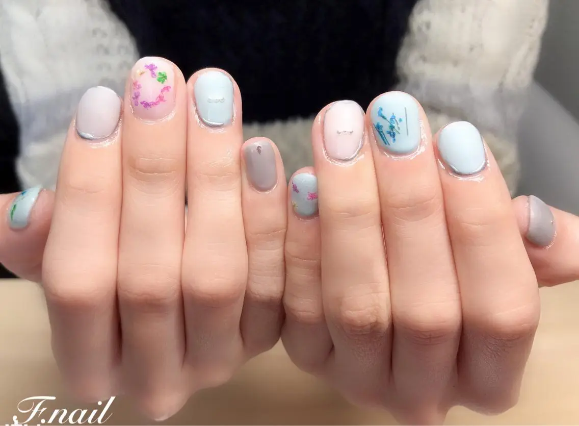 ネイル ニュアンスネイル FUKA ♡のネイルデザイン