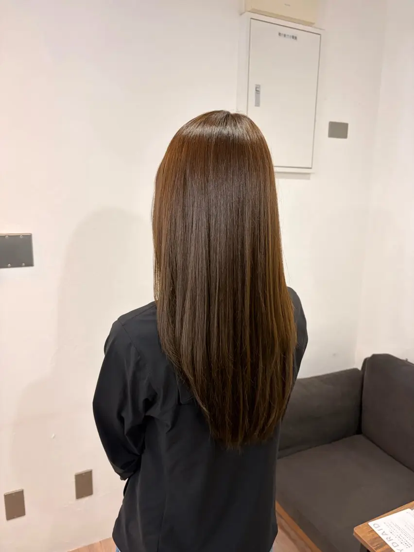 ロング 德永 海聖のヘアスタイル