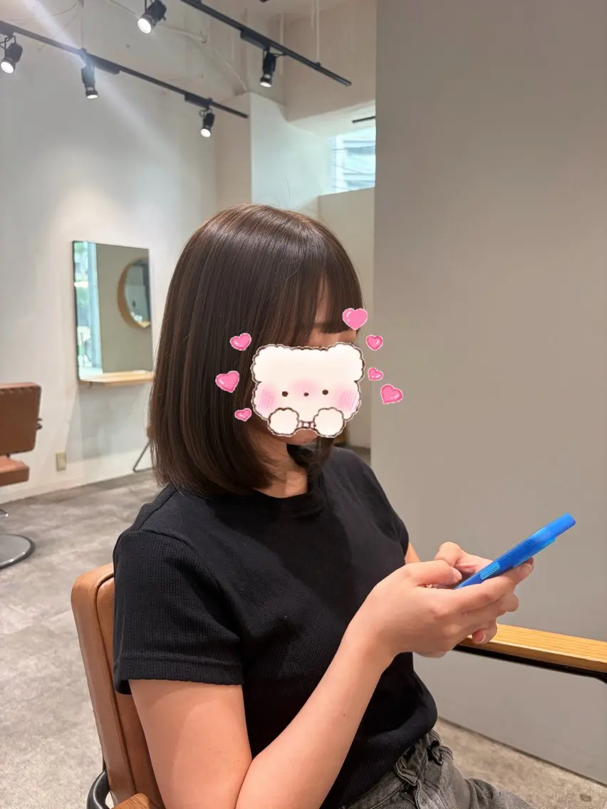 ミディアム ヘアカラー 💞CHAINON mana💞のヘアスタイル