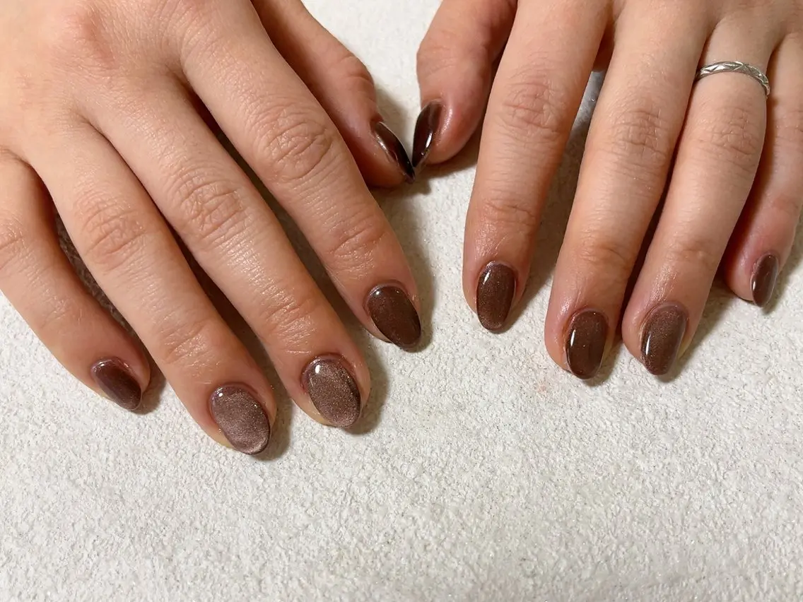 ネイル オーロラネイル フットネイル フレンチネイル ジェルネイル 韓国ネイル ハンドネイル kiki nail &brow二子玉川のネイルデザイン