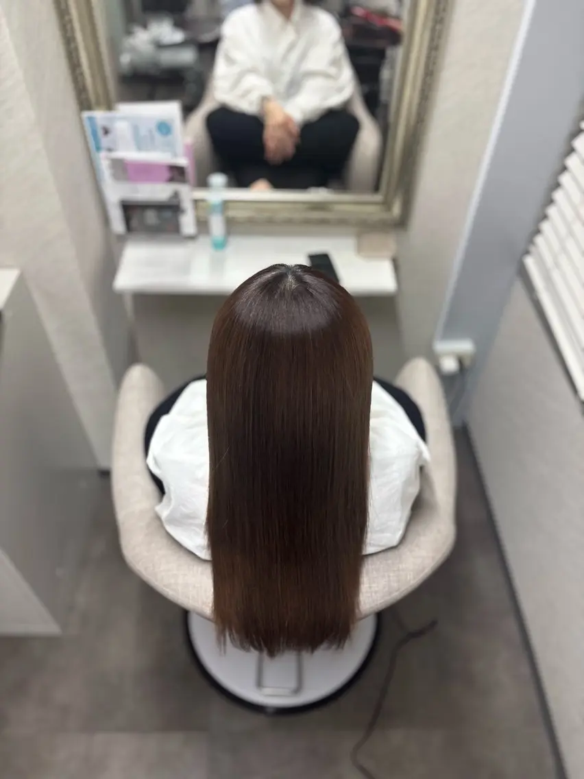 ロング ✨髪質改善/ カラー特化びょん✨のヘアスタイル