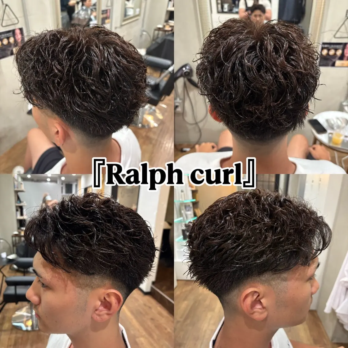メンズ "漢"をあげる美容師 『REN』のヘアスタイル