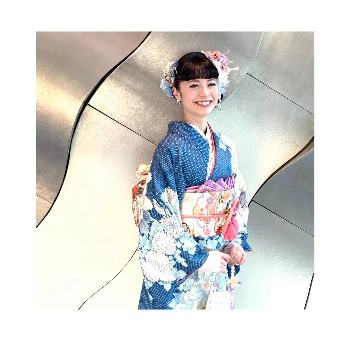 振袖着付け🙋🏼‍♀️早朝8時半から可能です！ご相談ください♪の写真