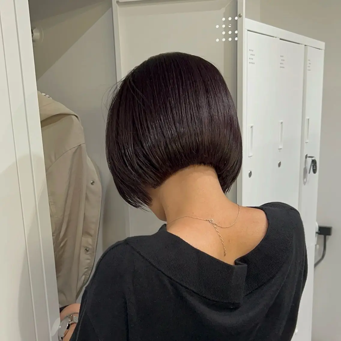 ショート カラー ラベンダーカラー ボブ カット ヘアカラー パーマ ナチュラルヘア/ 似合わせ/三宅 昌太のヘアスタイル