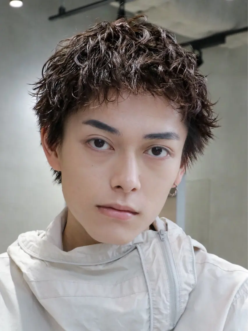 ショート パーマ ショートヘア カット パーマ クドウレイ fifth神南のヘアスタイル