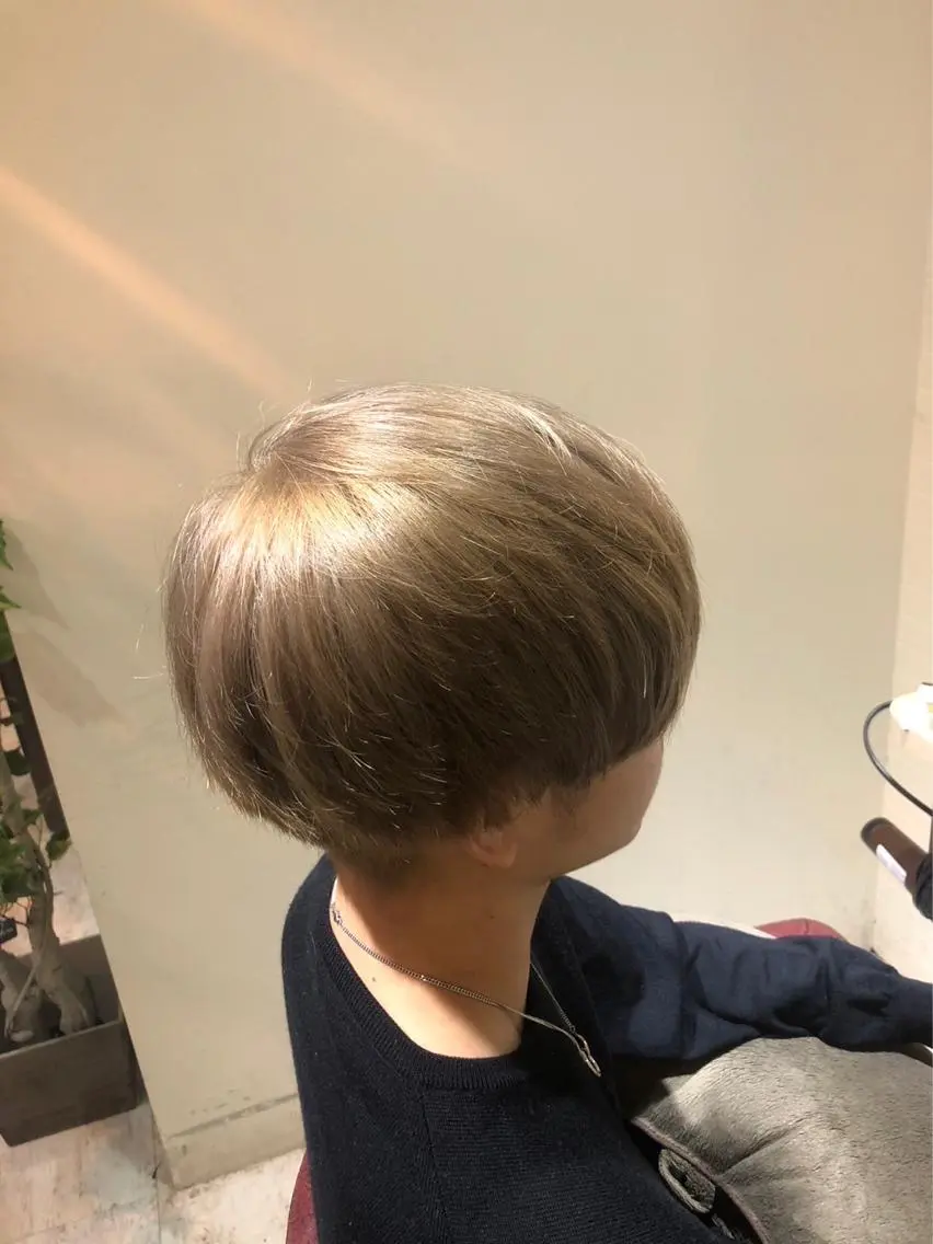 【気分転換におすすめ‼️】✨メンズカット+カラー✨/ブリーチなしの透明感🥹の写真
