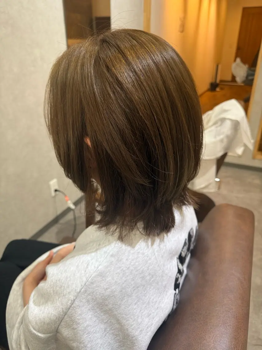 ショート カット ヘアカラー Bish Yanaのヘアスタイル