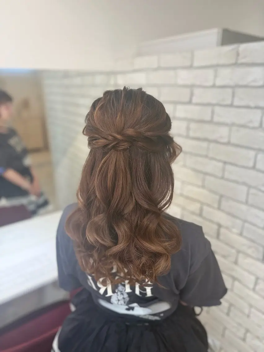 ロング ヘアセット MIREI / モデル様募集中🎀のヘアスタイル
