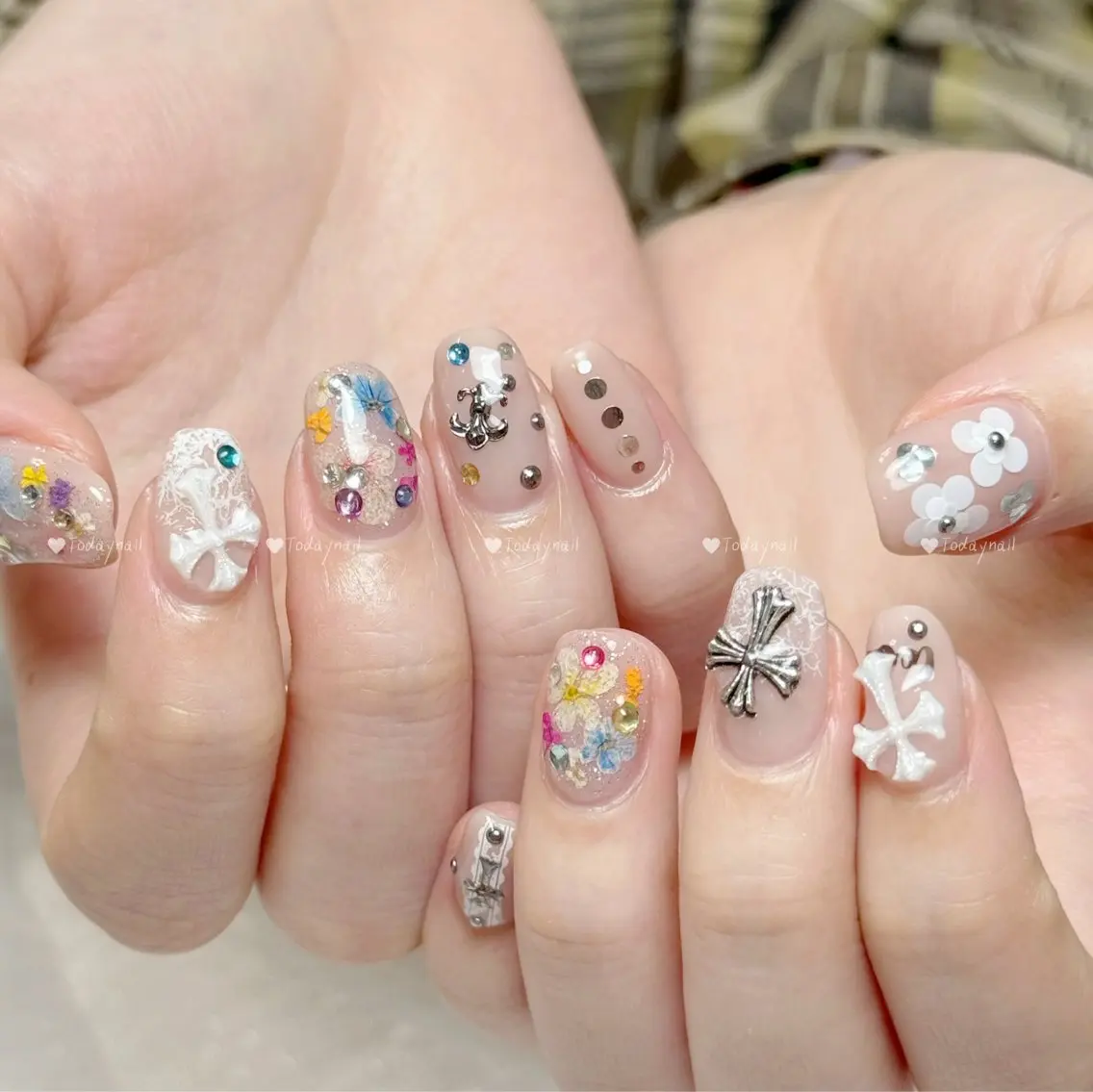 ネイル ハンドネイル 🎀Today nail💅のネイルデザイン