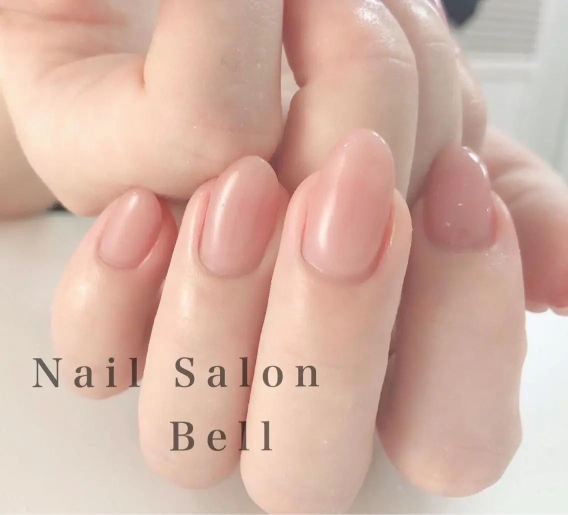 ネイル ワンカラーネイル ピンク シンプルネイル ROI. Ayumi.のネイルデザイン