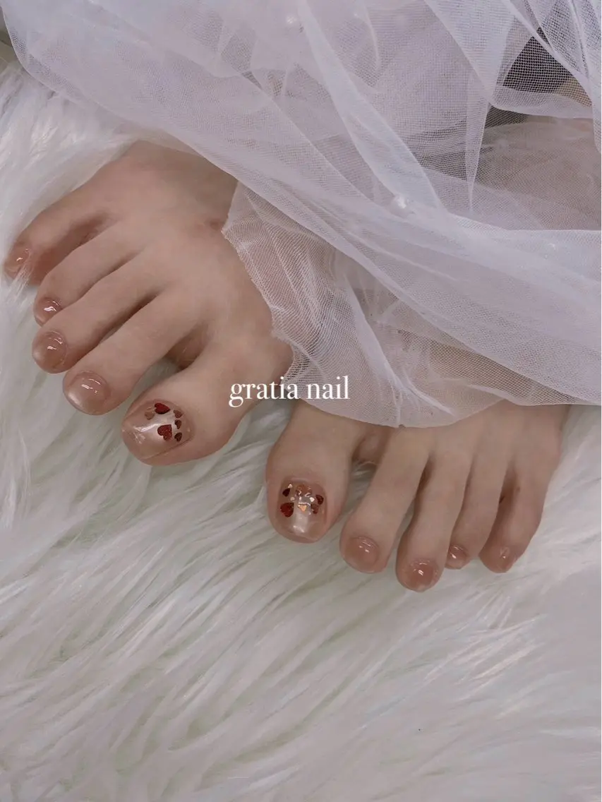 ネイル フットネイル gratia salonのネイルデザイン