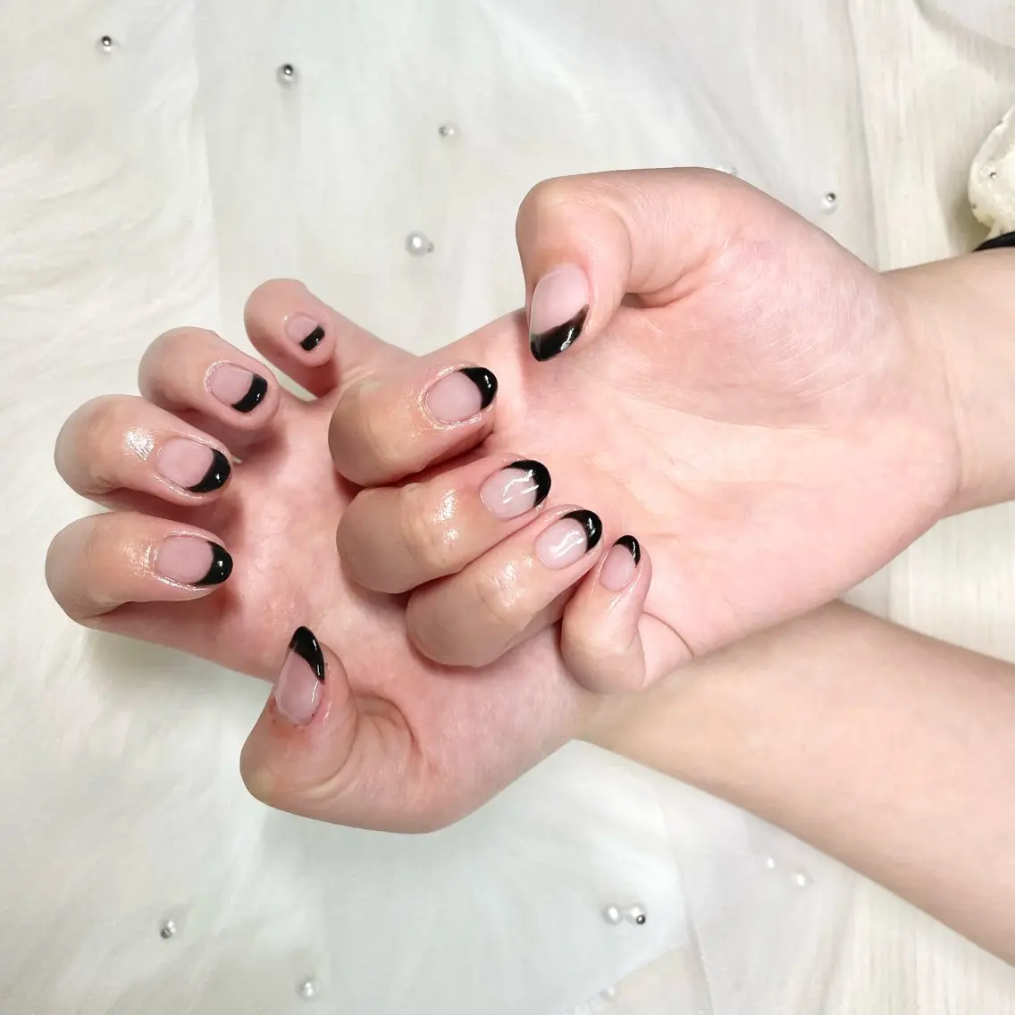 ネイル フレンチネイル ハンドネイル K nailのネイルデザイン