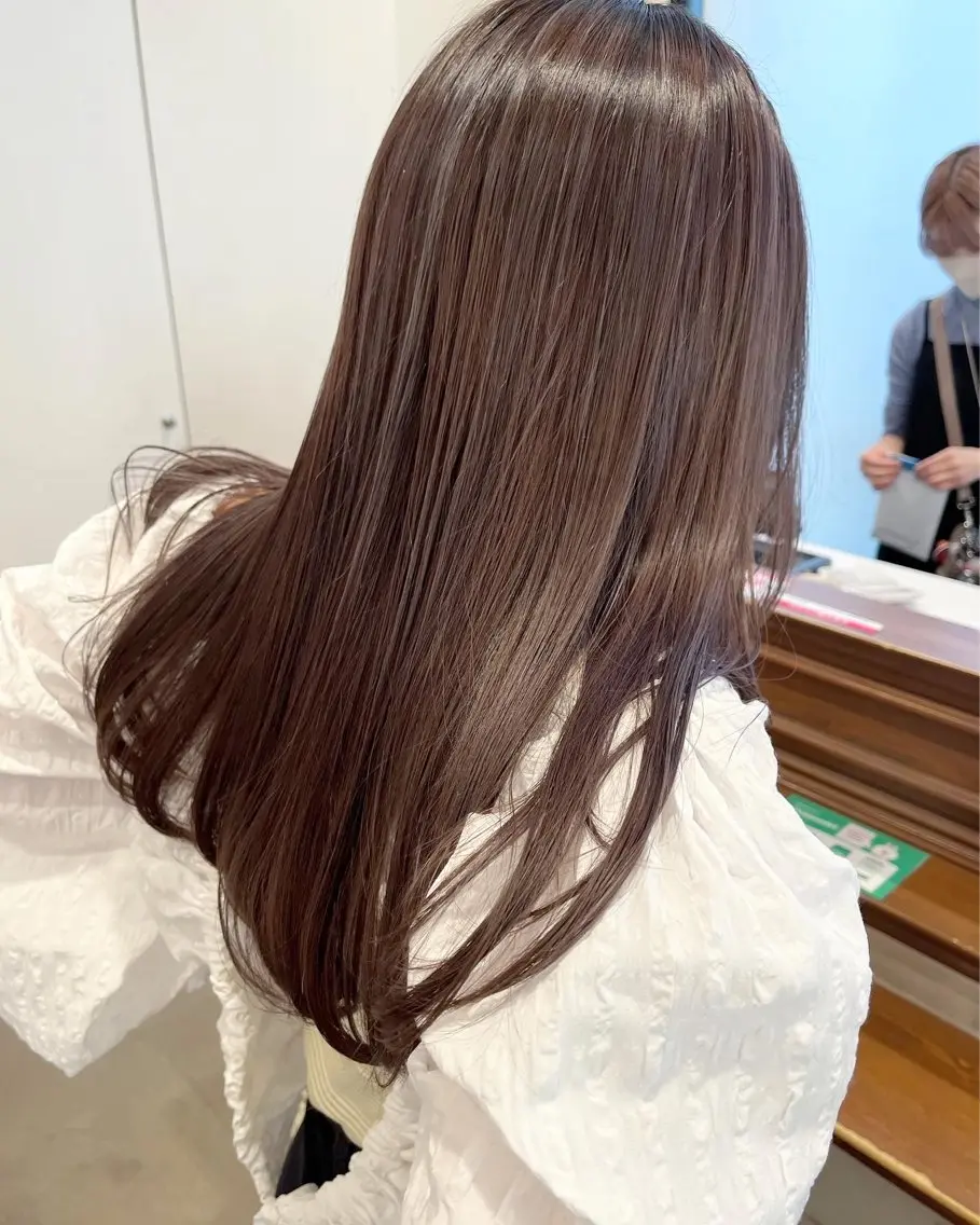 🕯似合わせカット + 透明感カラー + 最高級Aujuaトリートメントの写真