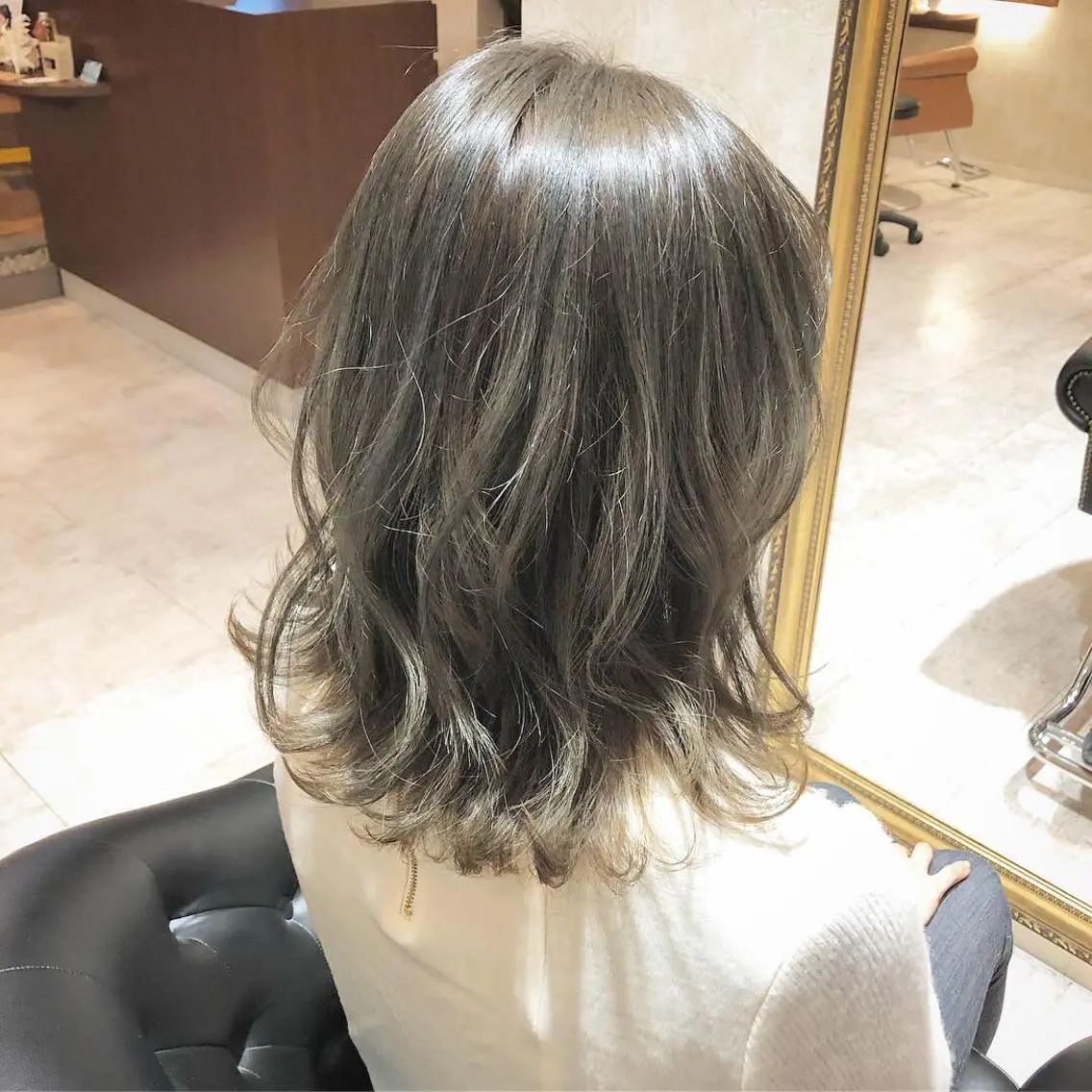 ミディアム ヘアカラー トリートメント 美容院 むぎのその他イメージ