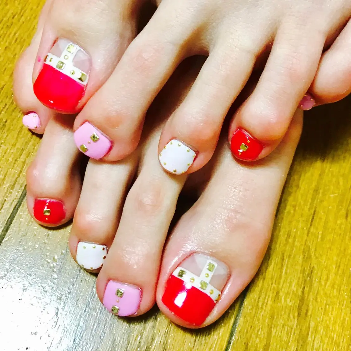 ネイル アートネイル フットネイル 安藤 Charlotteのネイルデザイン