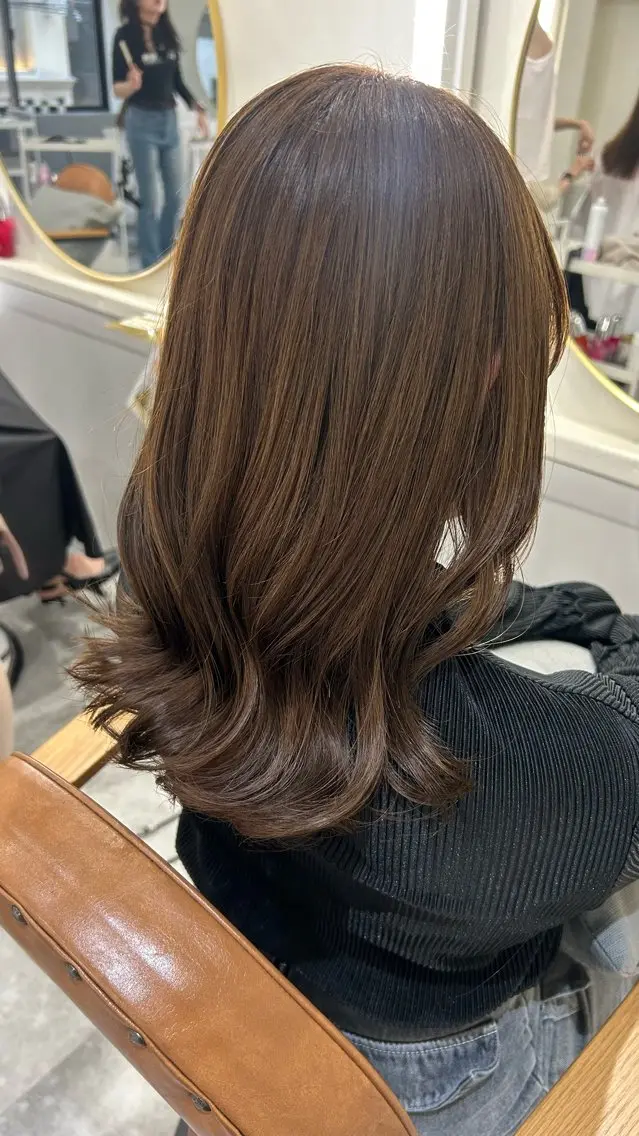 カラー ヘアカラー nanami 🫧のヘアスタイル