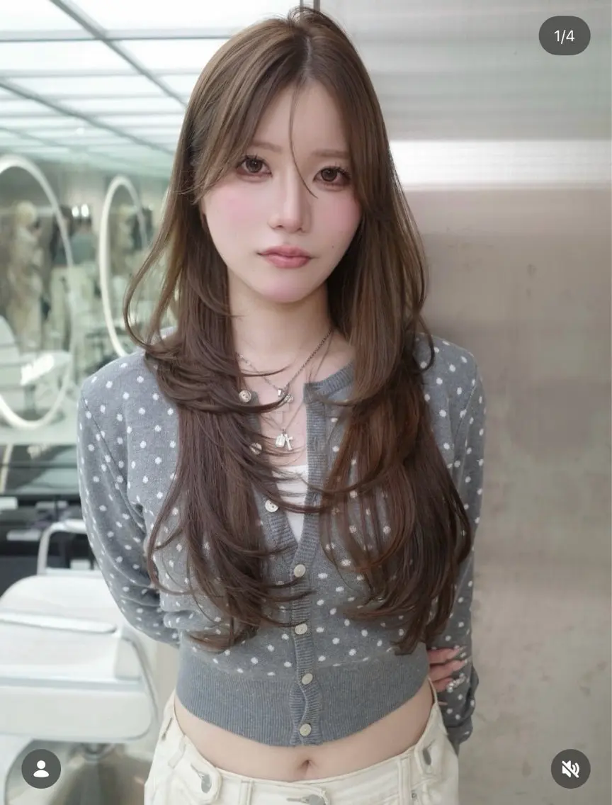 ロング カット 【大宮】一日限定 ハイレイヤーカットのヘアスタイル